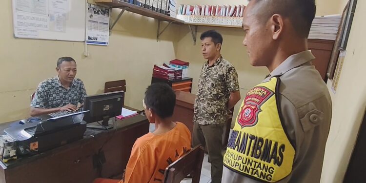 Apes, Pencuri Sepeda Motor Tertangkap Warga Saat Beraksi