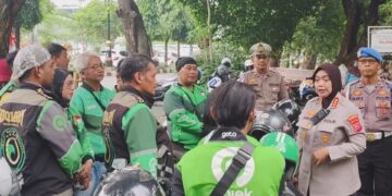Peringati Sumpah Pemuda, Polisi Ajak Ojol dan Mamang Becak Jaga Cirebon