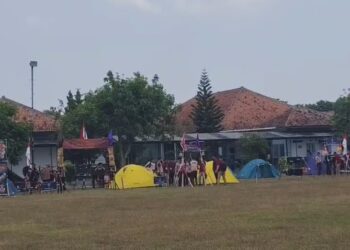 Tempa Disiplin Warga Binaan, Kanwilpas Jabar Gelar Perkemahan di Lapas