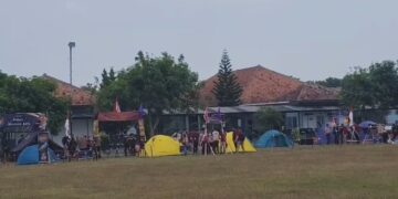 Tempa Disiplin Warga Binaan, Kanwilpas Jabar Gelar Perkemahan di Lapas