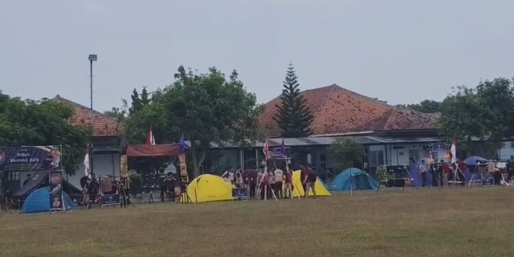 Tempa Disiplin Warga Binaan, Kanwilpas Jabar Gelar Perkemahan di Lapas