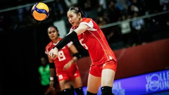 Timnas Voli Putri Indonesia Lolos Final AYG Setelah Menang atas Thailand