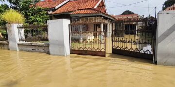 Ribuan Rumah di Dua Desa Terendam Banjir Akibat Luapan Sungai Ciberes