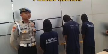 Tiga pelaku spesialis curanmor di 16 TKP digerebek Satreskrim Polres Kuningan
