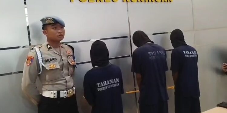 Tiga pelaku spesialis curanmor di 16 TKP digerebek Satreskrim Polres Kuningan