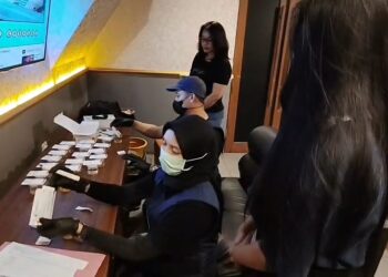 Petugas BNN Gelar Razia di Sejumlah Tempat Penginapan dan Tempat Hiburan, Temukan Penghuni Positif Obat Terlarang
