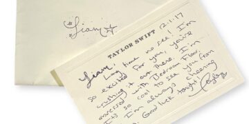 Surat Taylor Swift untuk Liam Payne Tahun 2017 Akan Dilelang, Diprediksi Tembus Ratusan Juta