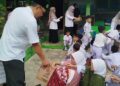 Ratusan Siswa Madrasah Ibtidaiyah Galang Dana untuk Korban Bencana Sumatera