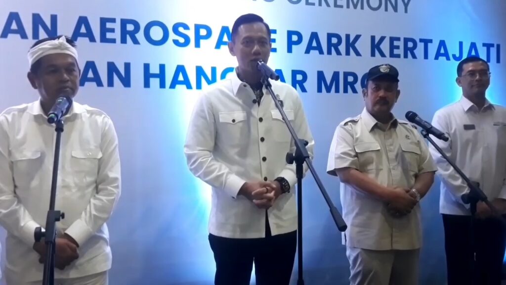 Menteri Agus Harimurti Yudhoyono Pastikan Pembangunan Bengkel Pesawat di BIJB Akan Mewujudkan Perekonomian Masyarakat serta Meningkatkan Minat Penumpang