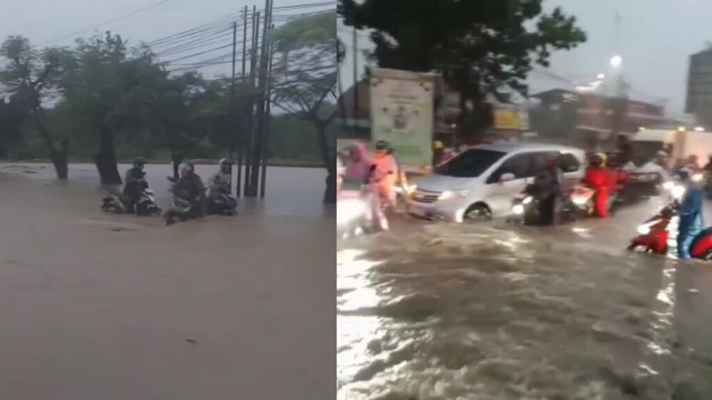 Banjir Jalan Cirebon–Majalengka, lalu lintas sempat lumpuh
