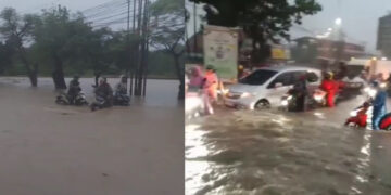 Banjir Jalan Cirebon–Majalengka, lalu lintas sempat lumpuh