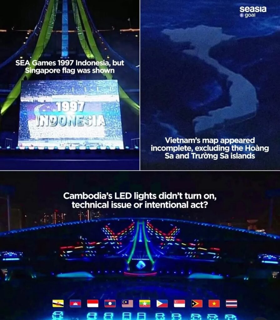 Heboh! Bendera Indonesia Tertukar di Pembukaan SEA Games 2025