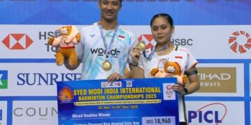 Dejan/Bernadine Raih Gelar Juara BWF Syed Modi 2025