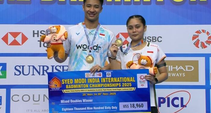 Dejan/Bernadine Raih Gelar Juara BWF Syed Modi 2025