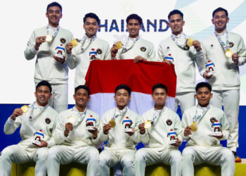 Bangga! Indonesia Juara Umum Badminton di SEA Games 2025