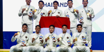 Bangga! Indonesia Juara Umum Badminton di SEA Games 2025