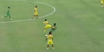 Insiden Liga 4, Putra Jaya pecat pemain usai tendang dada lawan