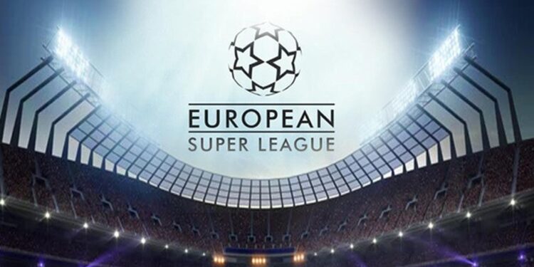 Banner Infografis European Super League