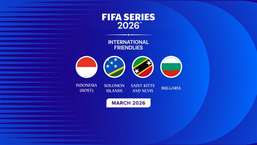 FIFA resmi mengonfirmasi daftar lengkap tuan rumah serta komposisi grup untuk FIFA Series 2026