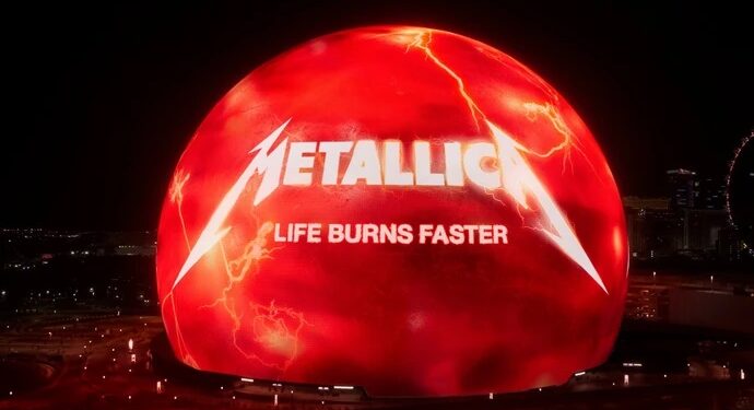 Metallica akan menggelar konser di Las Vegas Sphere bulan Oktober ini