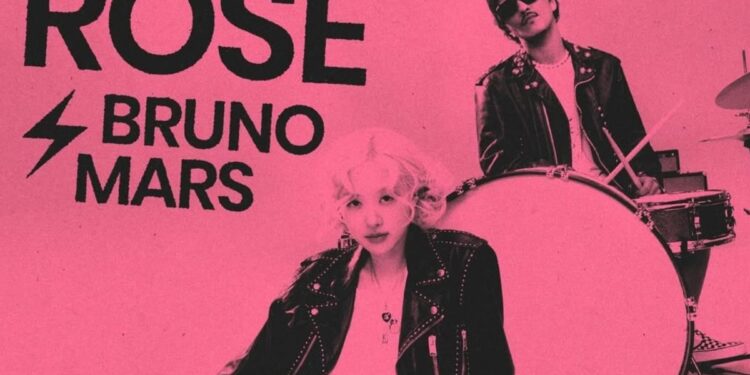 ROSE BLACKPINK dan Bruno Mars saat merilis "APT."