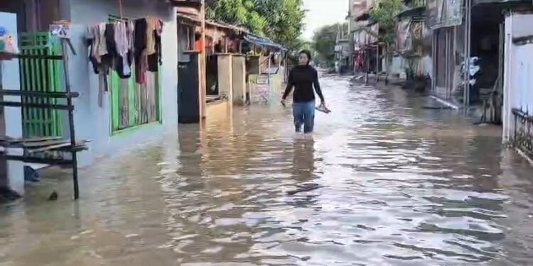 Banjir merendam ratusan rumah di Kecamatan Pangenan