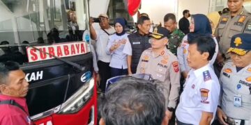 Angkutan dicek, pengemudi dites Kesehatan, pemerintah pastikan kendaraan dan pengemudi dalam kondisi baik