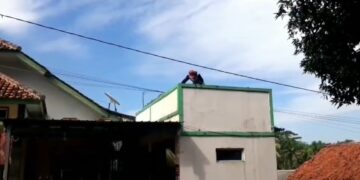 Puluhan rumah rusak parah usai diterjang angin kencang di Majalengka