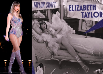 Vinyl album 'Elizabeth Taylor' milik Taylor Swift berkilau dengan pesona vintage menjelang perilisan Record Store Day 2026