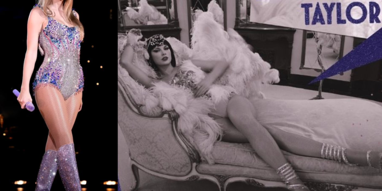 Vinyl album 'Elizabeth Taylor' milik Taylor Swift berkilau dengan pesona vintage menjelang perilisan Record Store Day 2026