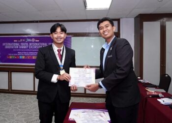 Mahasiswa UMM, Muhammad Daffa Azmi kembangkan Inovasi NutriTrack MBG. Foto: Dok. UMM