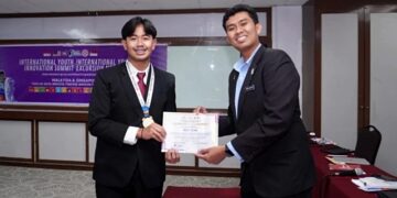 Mahasiswa UMM, Muhammad Daffa Azmi kembangkan Inovasi NutriTrack MBG. Foto: Dok. UMM