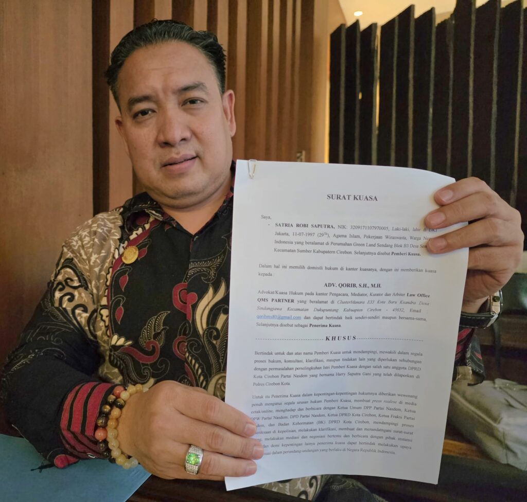 Kuasa Hukum Kuwu Kedung Jaya Desak BK DPRD Kota Cirebon Periksa Oknum Anggota Dewan Terkait Dugaan Persoalan Moral (Tangkapan Layar)