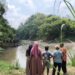 Dua Pelajar Tenggelam di Sungai Cisanggaraung, Pencarian Masih Berlangsung (Foto : Darfan)