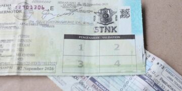 Ilustrasi STNK (Tangkapan Layar)