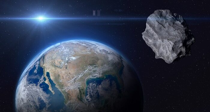 ilustrasi asteroid (Sumber Foto: Getty Images/iStockphoto/buradaki)