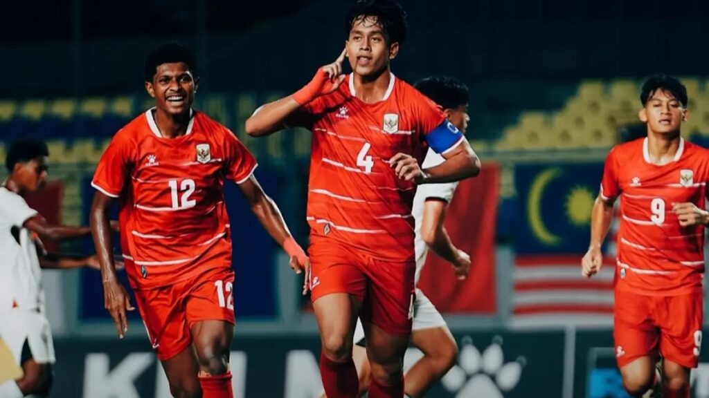 Putu Ekayana Pratama jadi bintang kemenangan Indonesia. (IG : Timnas Indonesia)