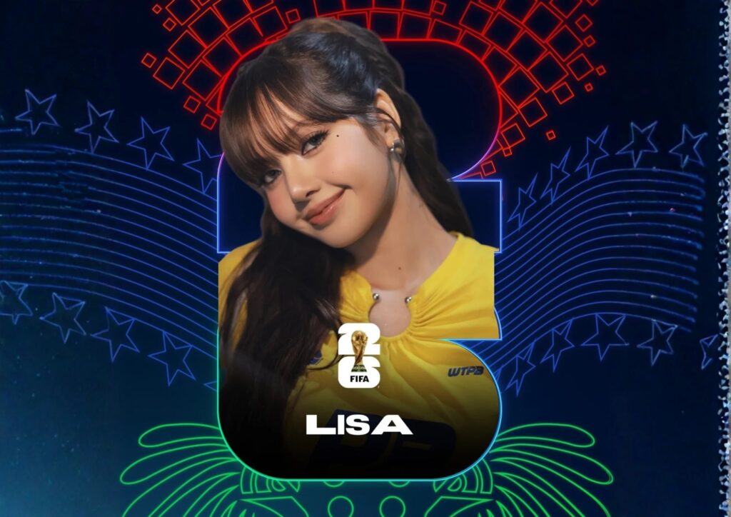 Lisa BLACKPINK (Foto: X @FIFAWorldCup)