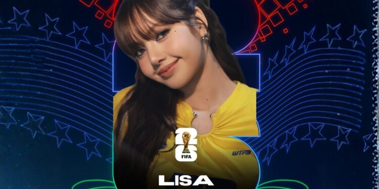 Lisa BLACKPINK (Foto: X @FIFAWorldCup)