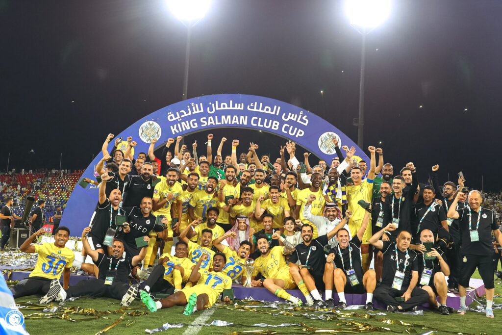 CR7 bawa Al Nassr juara Liga Champions Arab. (Twitter @AlNassrFC)