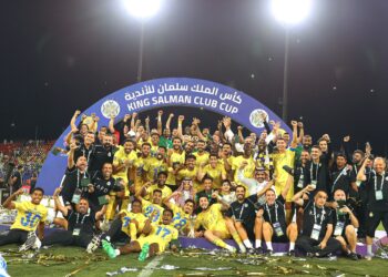 CR7 bawa Al Nassr juara Liga Champions Arab. (Twitter @AlNassrFC)