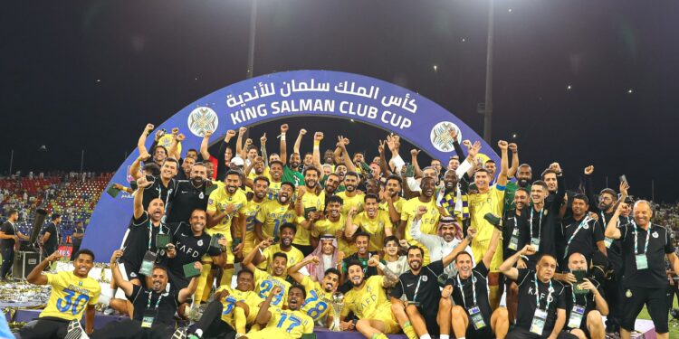 CR7 bawa Al Nassr juara Liga Champions Arab. (Twitter @AlNassrFC)