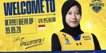 Resmi! Hyundai Hillstate Rekrut Megawati Hangestri untuk Liga Voli Korea 2026-2027 Hyundai Hillstate resmi rekrut Megawati Hangestri untuk Liga Voli Korea 2026-2027. Hyundai Hillstate akhirnya resmi mengumumkan telah merekrut Megawati Hangestri untuk tampil di Liga Voli Korea 2026-2027. - galeri foto Sumber : Instagram.com/@hdecvolleyballteam