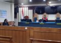 Lantaran SP3, korban sengketa tanah ajukan praperadilan, tantang Polres Kuningan di meja hijau (Foto : Darfan)
