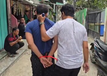 Dua sindikat ganjal ATM dibekuk, kuras ATM korban hingga Rp69 juta (Foto : Darfan)
