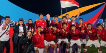 Tim Garuda Baru Indonesia sukses menjadi juara Street Child World Cup 2026 di Meksiko. (Tangkapan Layar)