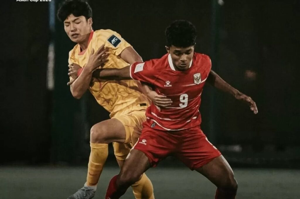 Garuda Muda Menang Dramatis! Indonesia U-17 Tumbangkan China 1-0 di Piala Asia (x.com/idn_abroad)