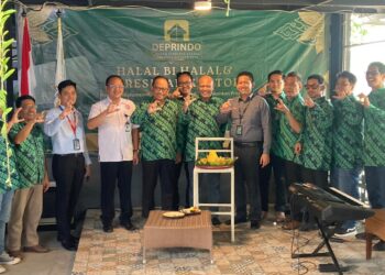 Dewan Pengurus Daerah (DPD) DEPRINDO Cirebon Raya menggelar kegiatan halal bihalal sekaligus peresmian kantor baru pada Rabu, 6 Mei 2026 yang berlokasi di Jalan Sultan Ageng Tirtayasa, Kedungdawa, Kecamatan Kedawung, Kabupaten Cirebon. (Tangkapan Layar)