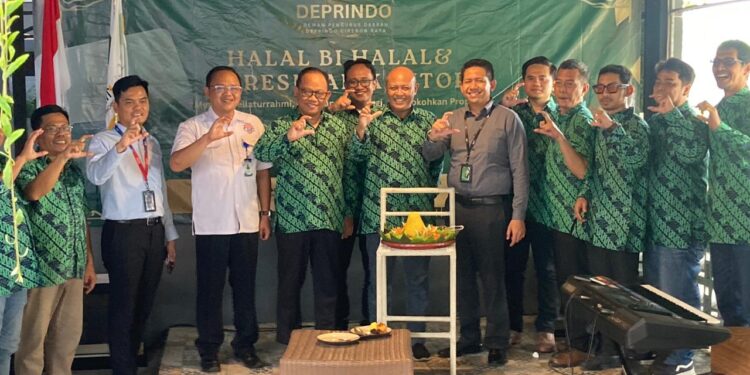 Dewan Pengurus Daerah (DPD) DEPRINDO Cirebon Raya menggelar kegiatan halal bihalal sekaligus peresmian kantor baru pada Rabu, 6 Mei 2026 yang berlokasi di Jalan Sultan Ageng Tirtayasa, Kedungdawa, Kecamatan Kedawung, Kabupaten Cirebon. (Tangkapan Layar)