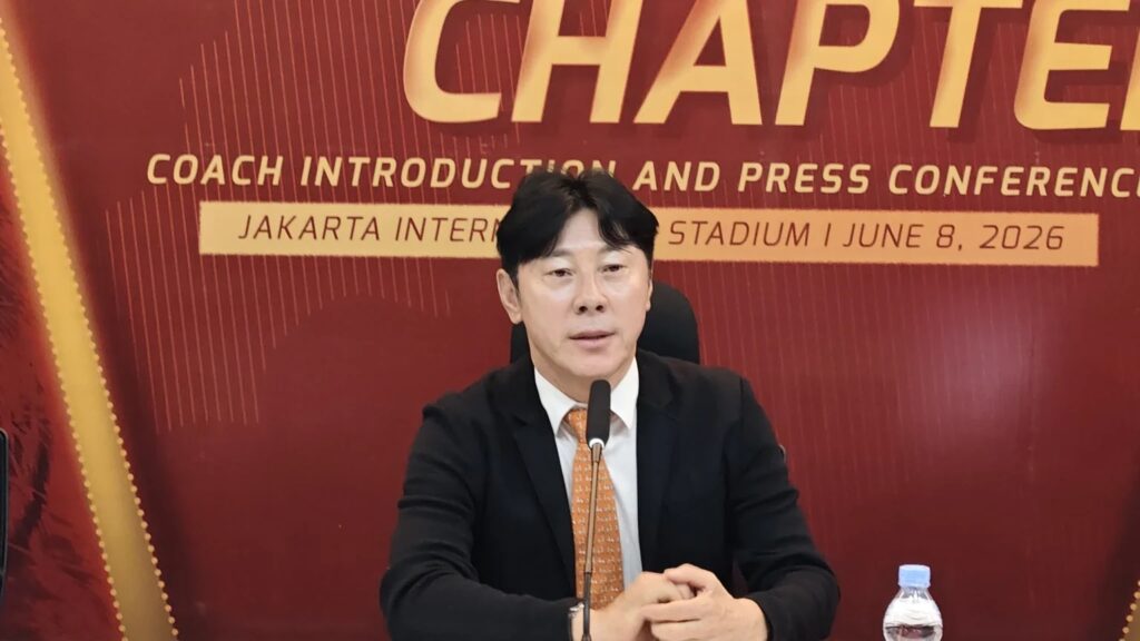 Pelatih baru Persija Jakarta, Shin Tae-yong (Sumber Gambar : owrite/Hadi Febriansyah)